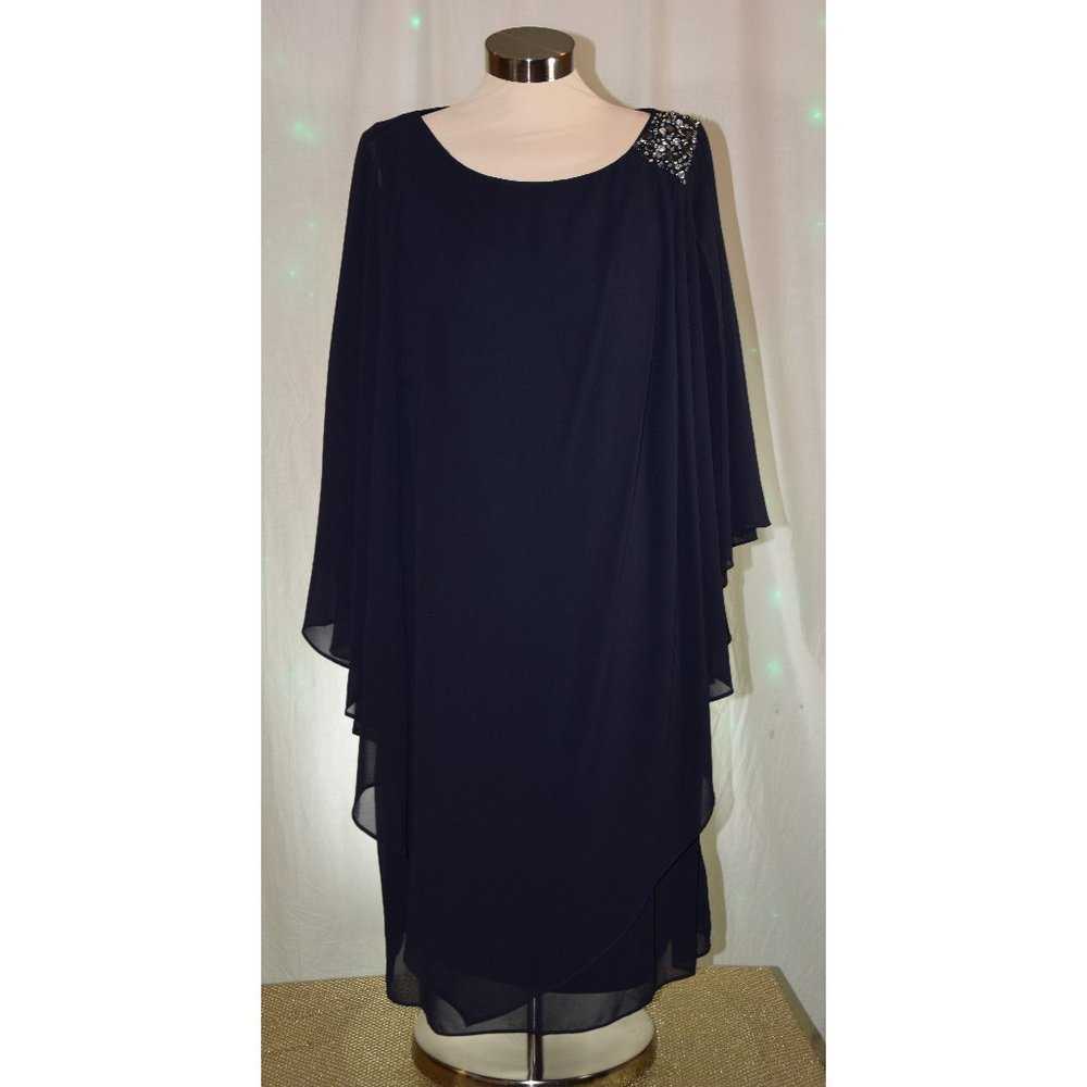 Jessica Howard Blue cocktail dress size 16W